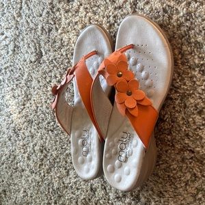 Malu Super Comfort made in Brazil wedge sandal size 6